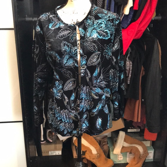 Notations Jackets & Blazers - Vintage velour jacket